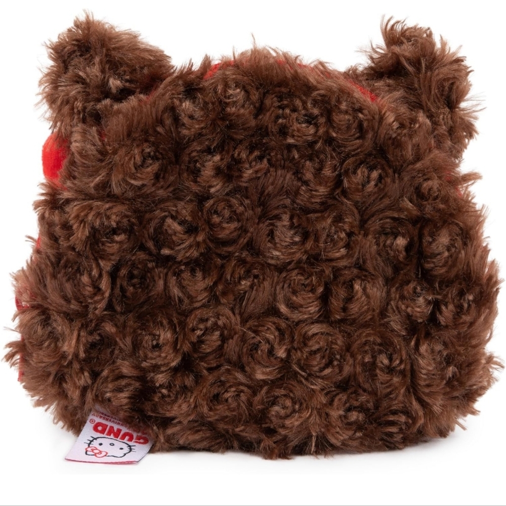 Gund + Sanrio Hello Kitty Philbin Teddy Bear Plush Pouch with Zipper New, Unopen - Picture 6 of 8